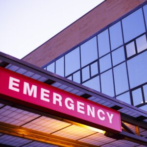 Hospital Emergency entrance